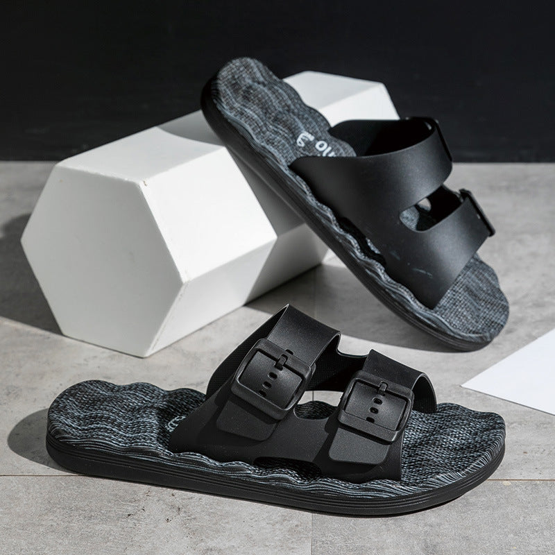 David – Antislip Slippers voor Heren met Platform