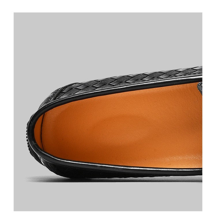 Perry – Casual Heren Vegan Leren Schoenen met Platte Hak