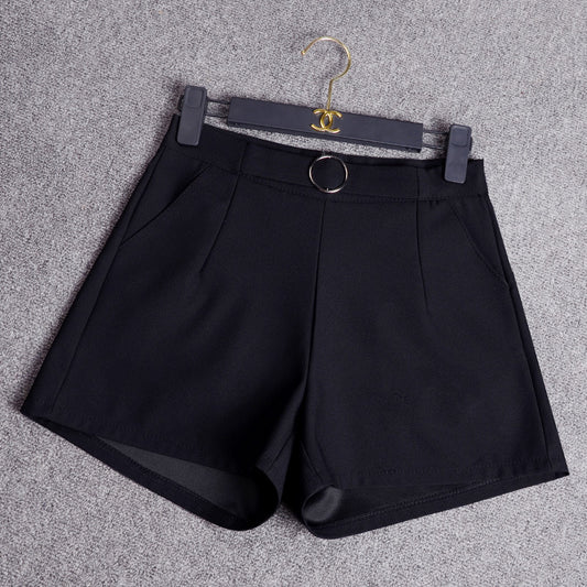 Gabrielle – Hoge Taille Korte Broek voor Zomer