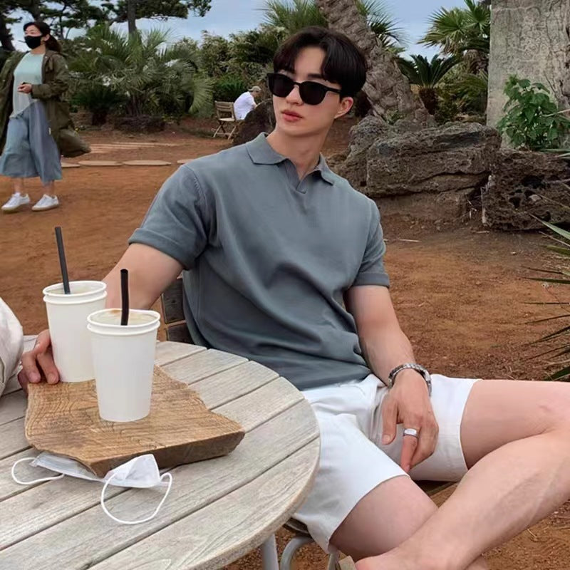 Philip – Slim Fit Poloshirt met Korte Mouwen