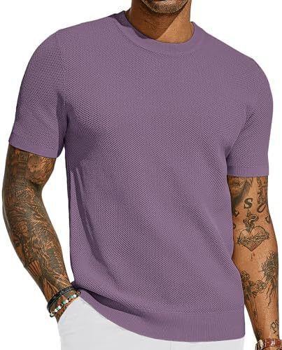 Geoffrey – Korte Mouwen Gebreide T-shirt