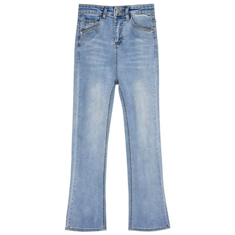 Melanie – Retro Bootcut Jeans met Hoge Taille