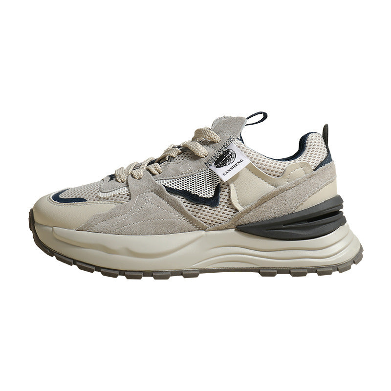 Sophia – Retro Platform Sneakers met Mesh Oppervlak