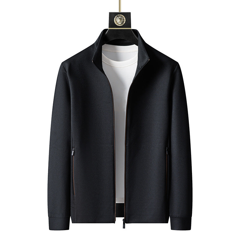 Kieran – Casual Sports Tweedelig Set met Rits en Staande Kraag