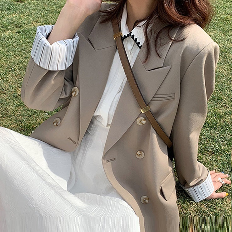 Donna – Non-iron Casual Blazer Top voor Vrouwen