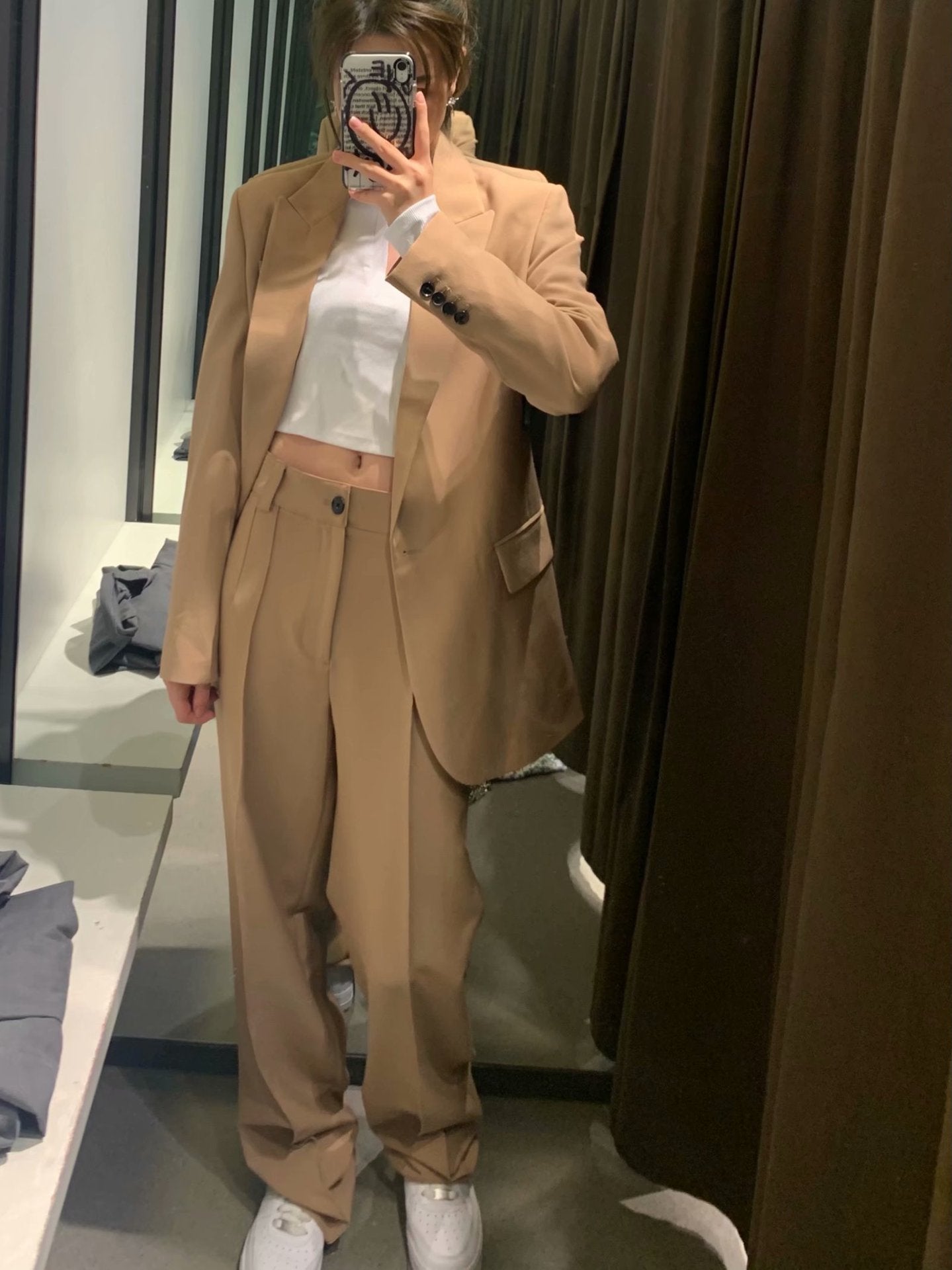 Melanie – Losse Casual Blazer met Zakken