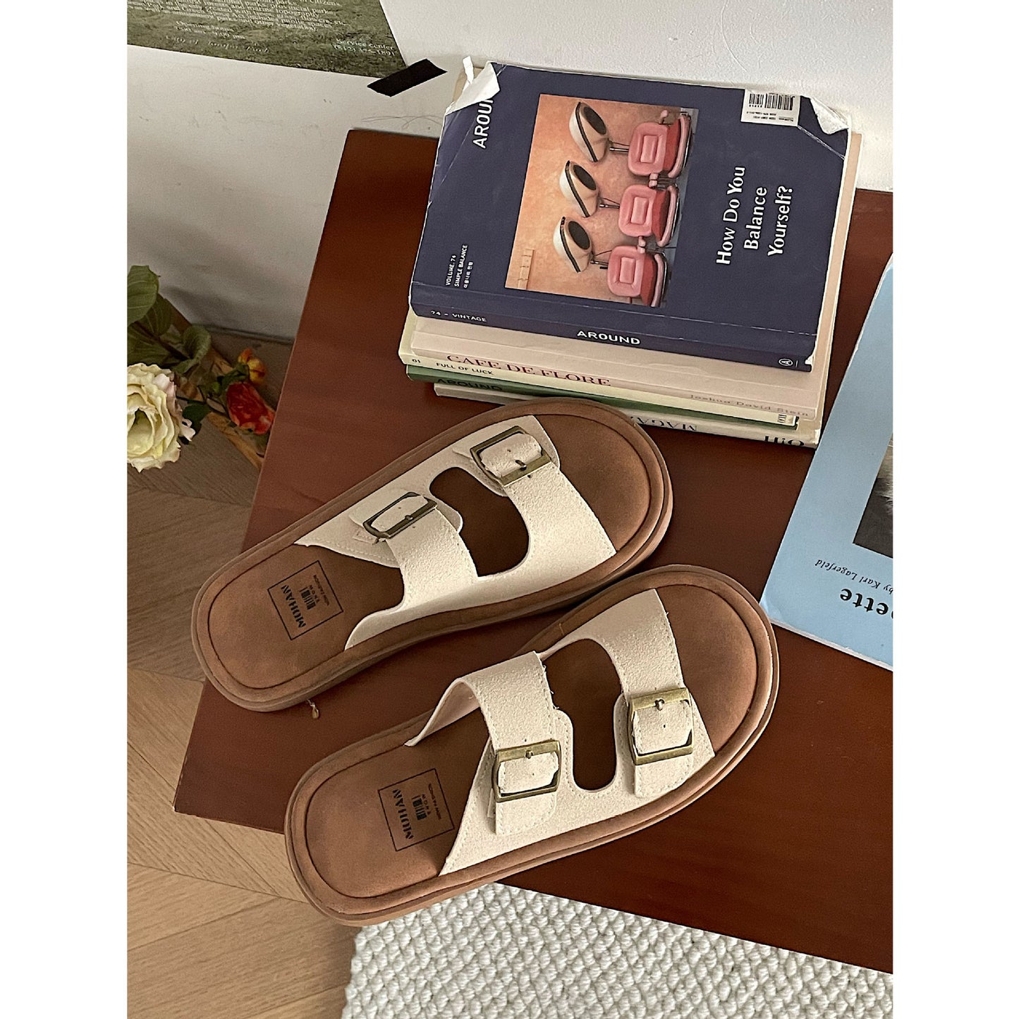 Rose – Casual Platform Antislip Strand Slippers voor Zomer