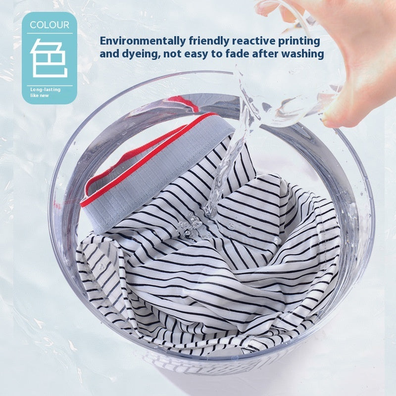 Adam – Vierpack Gestreepte Naadloze Herenshorts