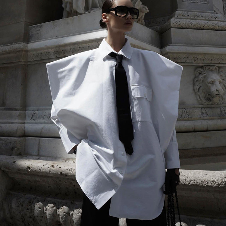 Abigail – Cardigan met Unieke Stropdas