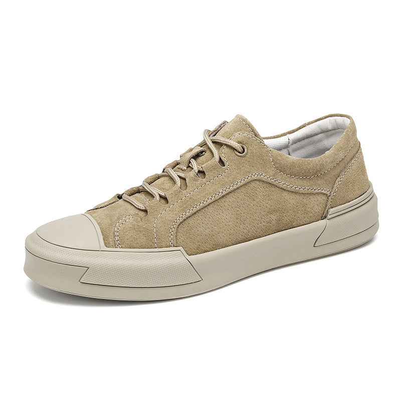 Peter – Modieuze Retro Lage Sneakers van Premium Vegan Suède