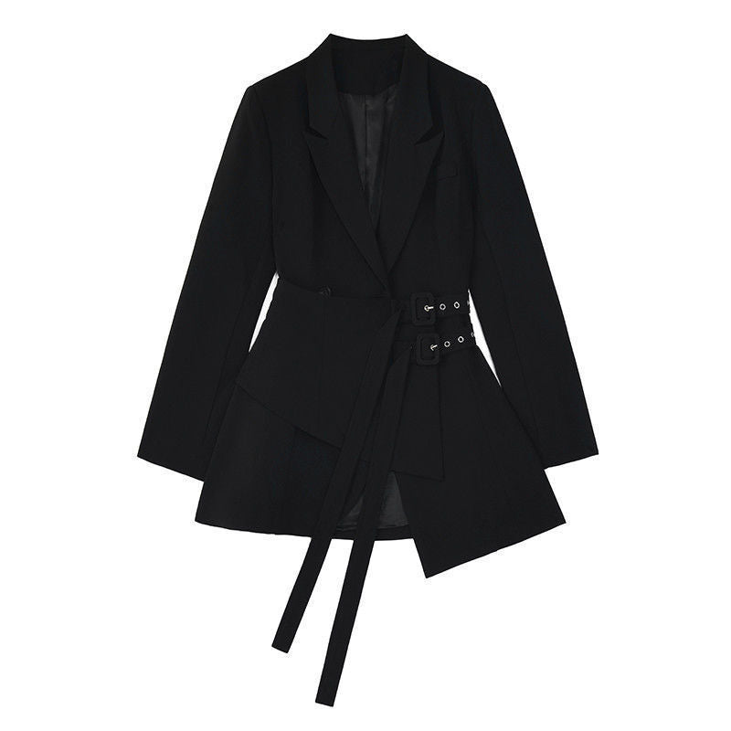 Stephanie – Blazer met Gordelontwerp