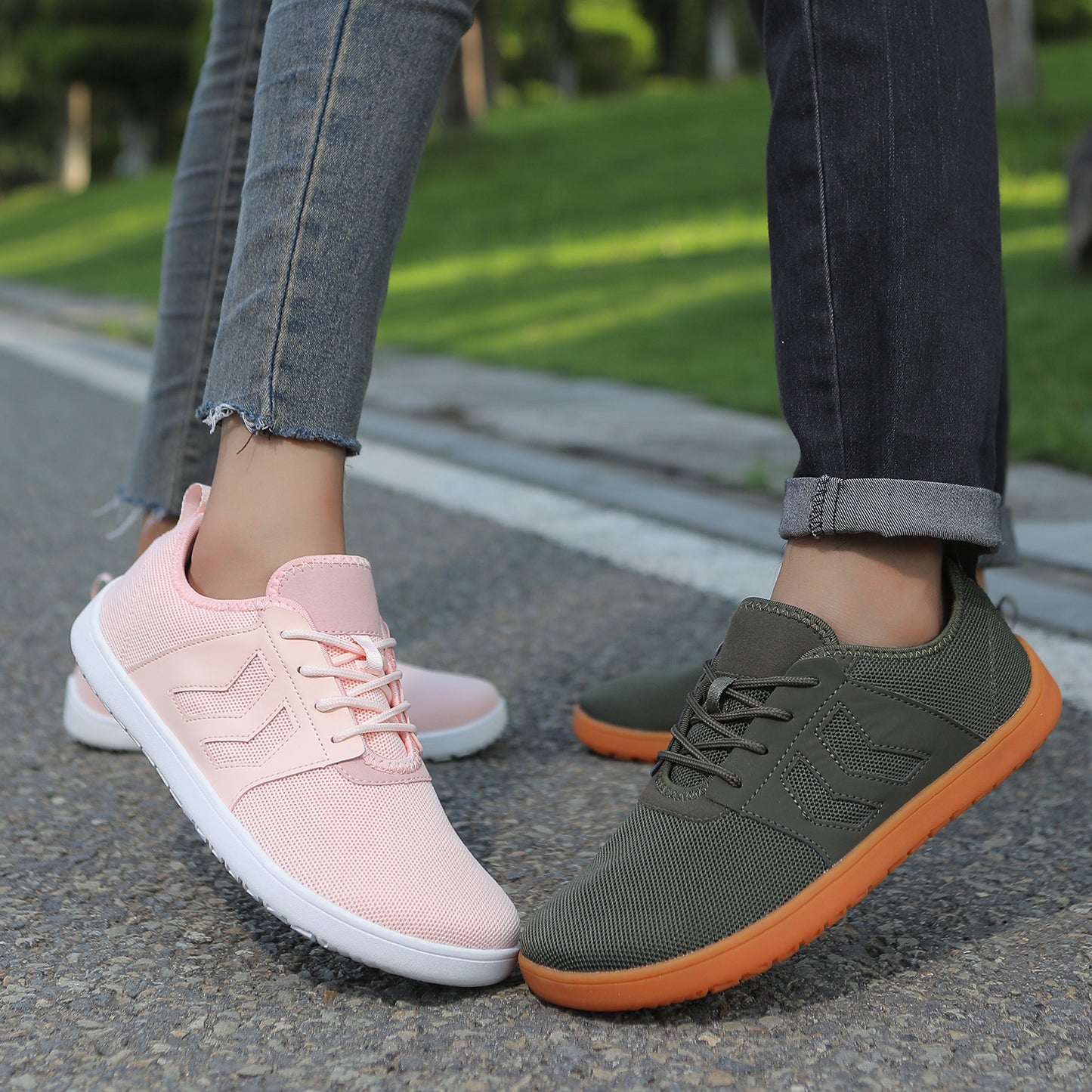 Jeremy – Brede Wandelschoenen met Ademend Vliegweefsel