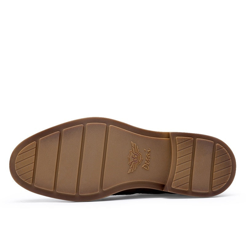 Jon – Vintage Ademend Schoen van Premium Vegan Suède