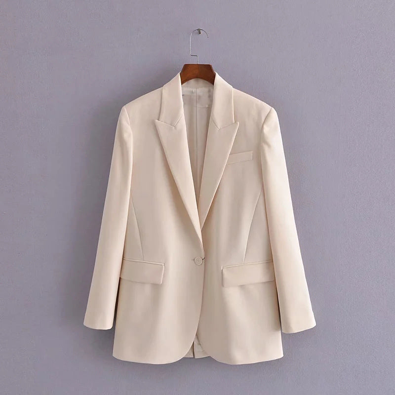 Margaret – Flap Pocket Eendelige Blazer