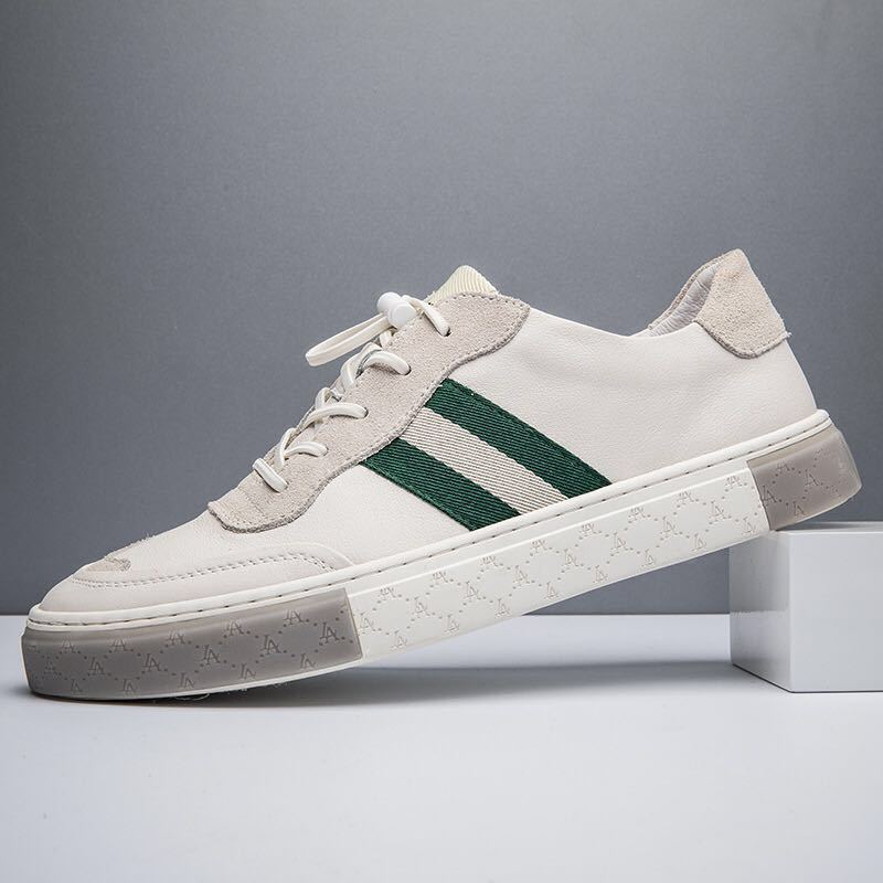 Anthony – Witte Vegan Leren Herenschoenen