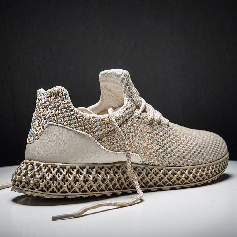 Marcus – Casual Mesh Schoenen voor Mannen in Wit