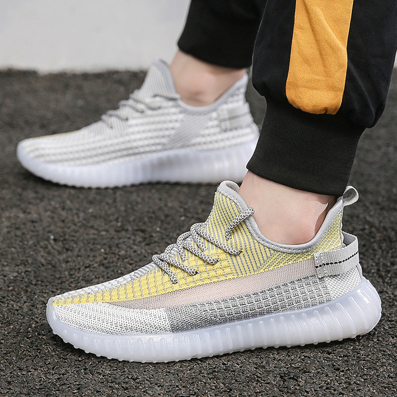 Joe – Ademend Vlieg Geweven Sneakers voor Heren