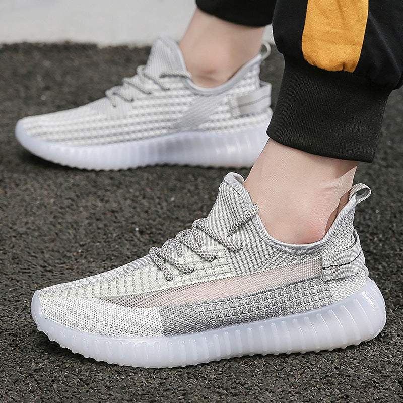 Joe – Ademend Vlieg Geweven Sneakers voor Heren