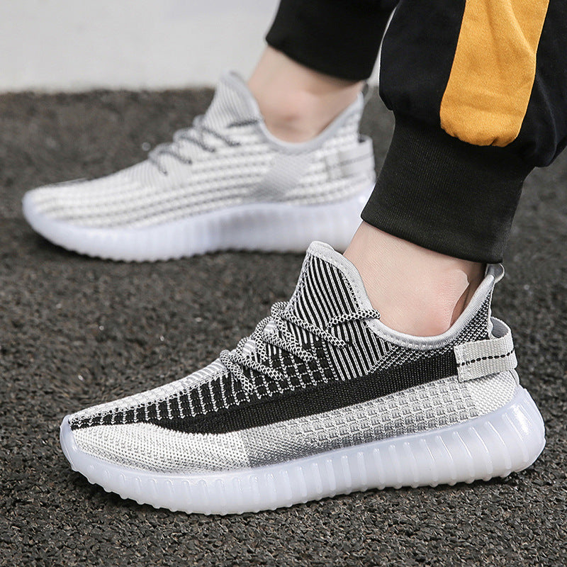 Joe – Ademend Vlieg Geweven Sneakers voor Heren