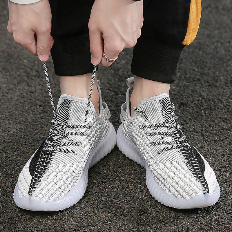 Joe – Ademend Vlieg Geweven Sneakers voor Heren