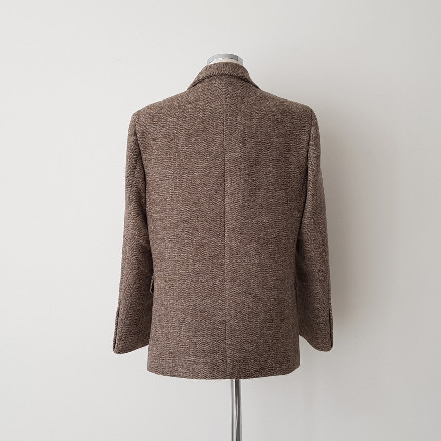 Deborah – Retro Vissengraat Blazer voor Dames