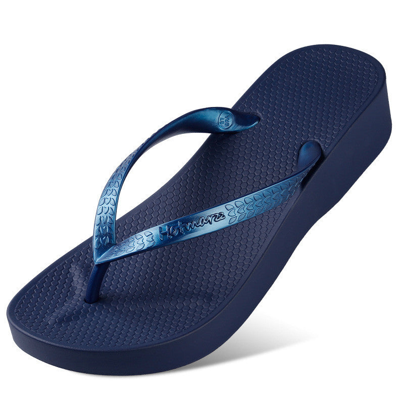 Kim – Dikke Zool Strand Sandalen en Slippers