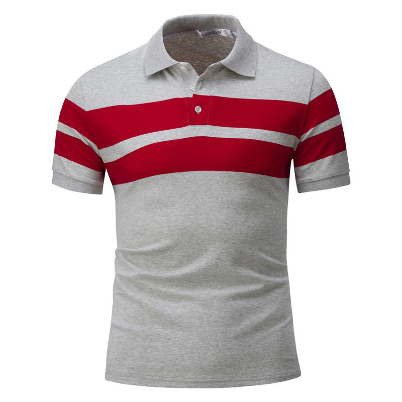 Ashley – Kleurmatchend Korte Mouwen POLO Shirt voor Heren