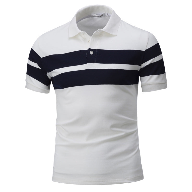 Ashley – Kleurmatchend Korte Mouwen POLO Shirt voor Heren