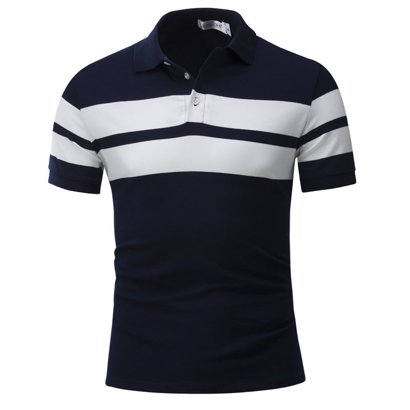 Ashley – Kleurmatchend Korte Mouwen POLO Shirt voor Heren