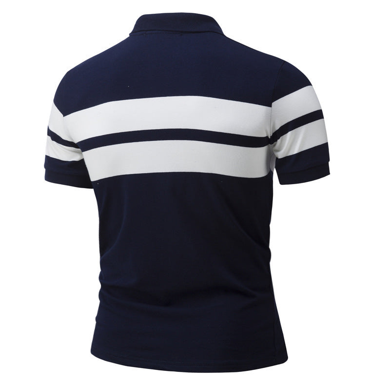 Ashley – Kleurmatchend Korte Mouwen POLO Shirt voor Heren