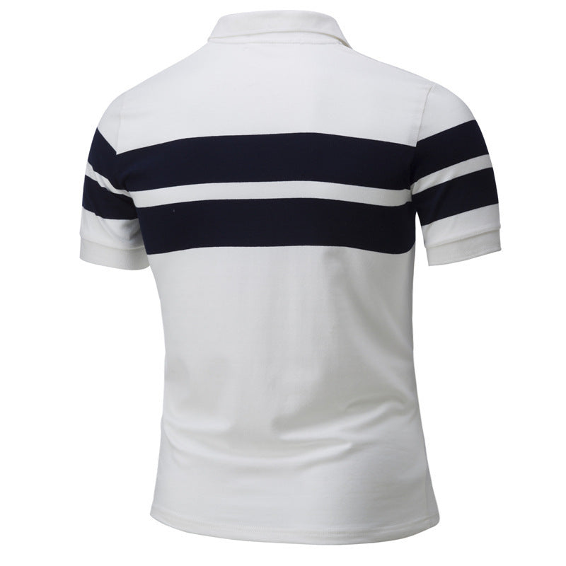 Ashley – Kleurmatchend Korte Mouwen POLO Shirt voor Heren