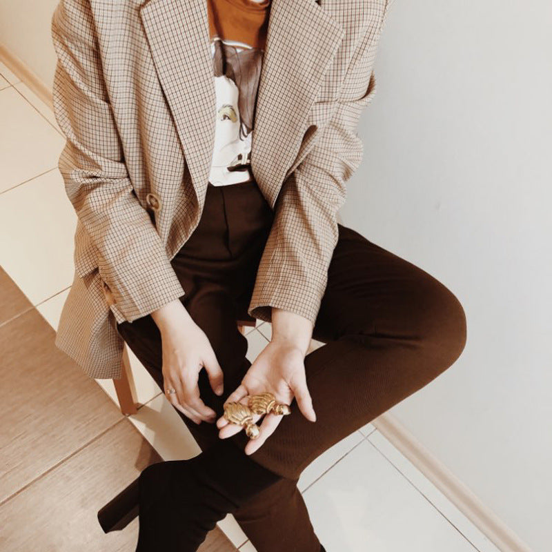 Elliot – Klassieke Mode Dubbel Geknoopte Blazer