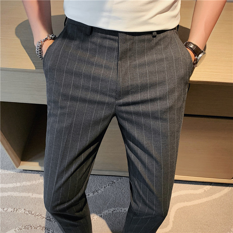 Cameron – Dunne Slim Fit Broek voor Heren