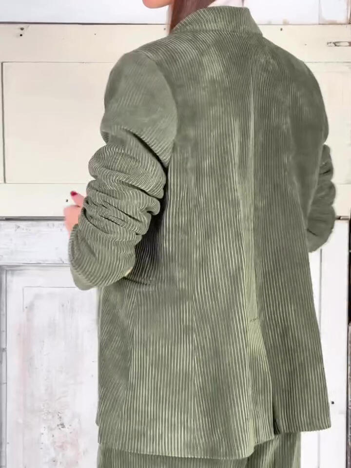 Jay – Corduroy Blazer en Broek Set voor Heren