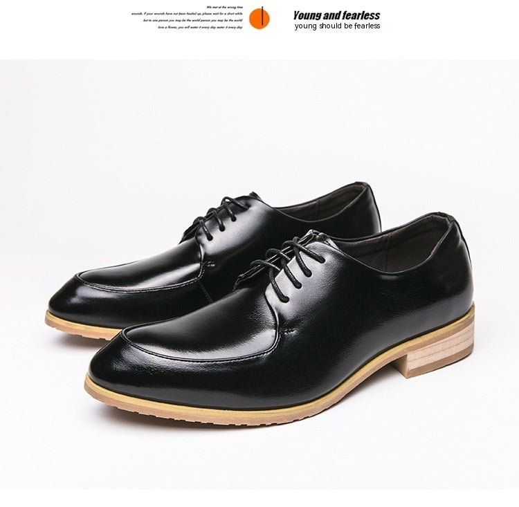 Benjamin – Formele Pumps met Houten Hak