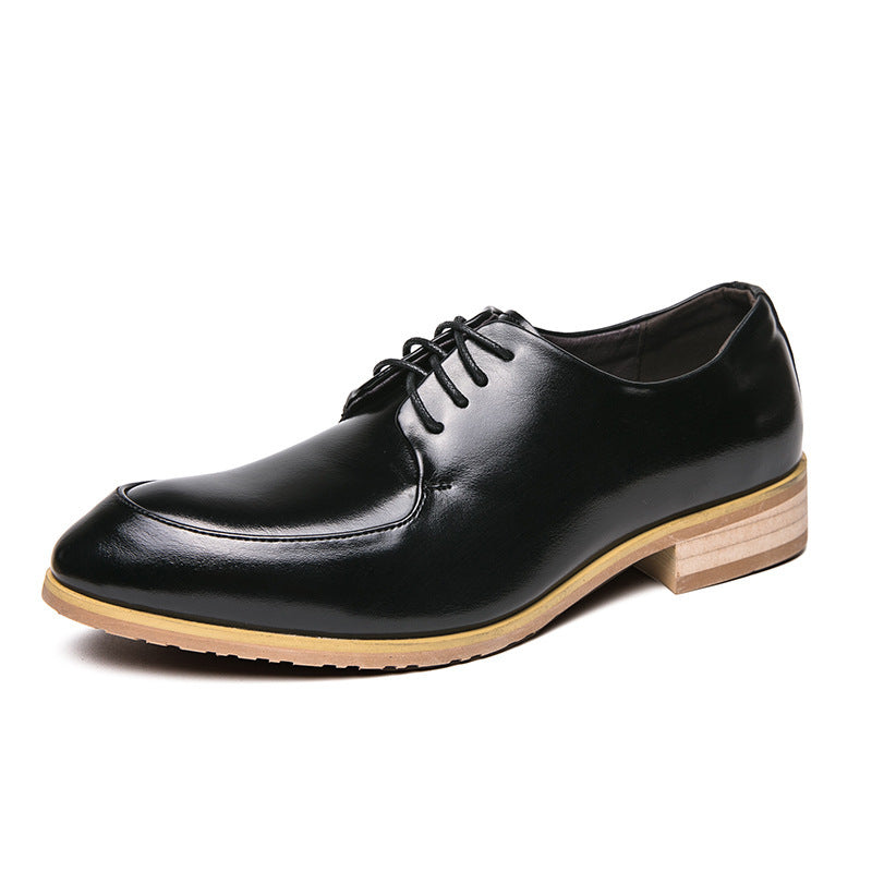Benjamin – Formele Pumps met Houten Hak
