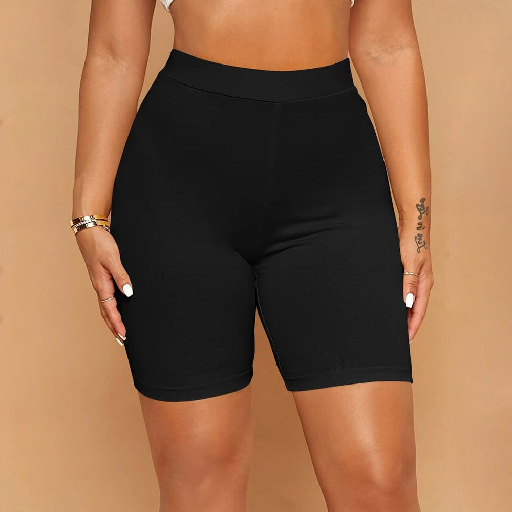 Jade – Strakke Hoge Taille Korte Broek voor Dames