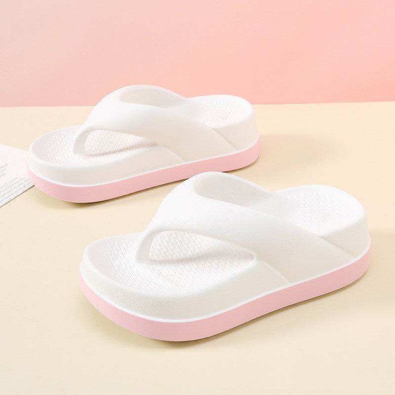 Denise – Platform Verhoogde Teenslippers voor Dames