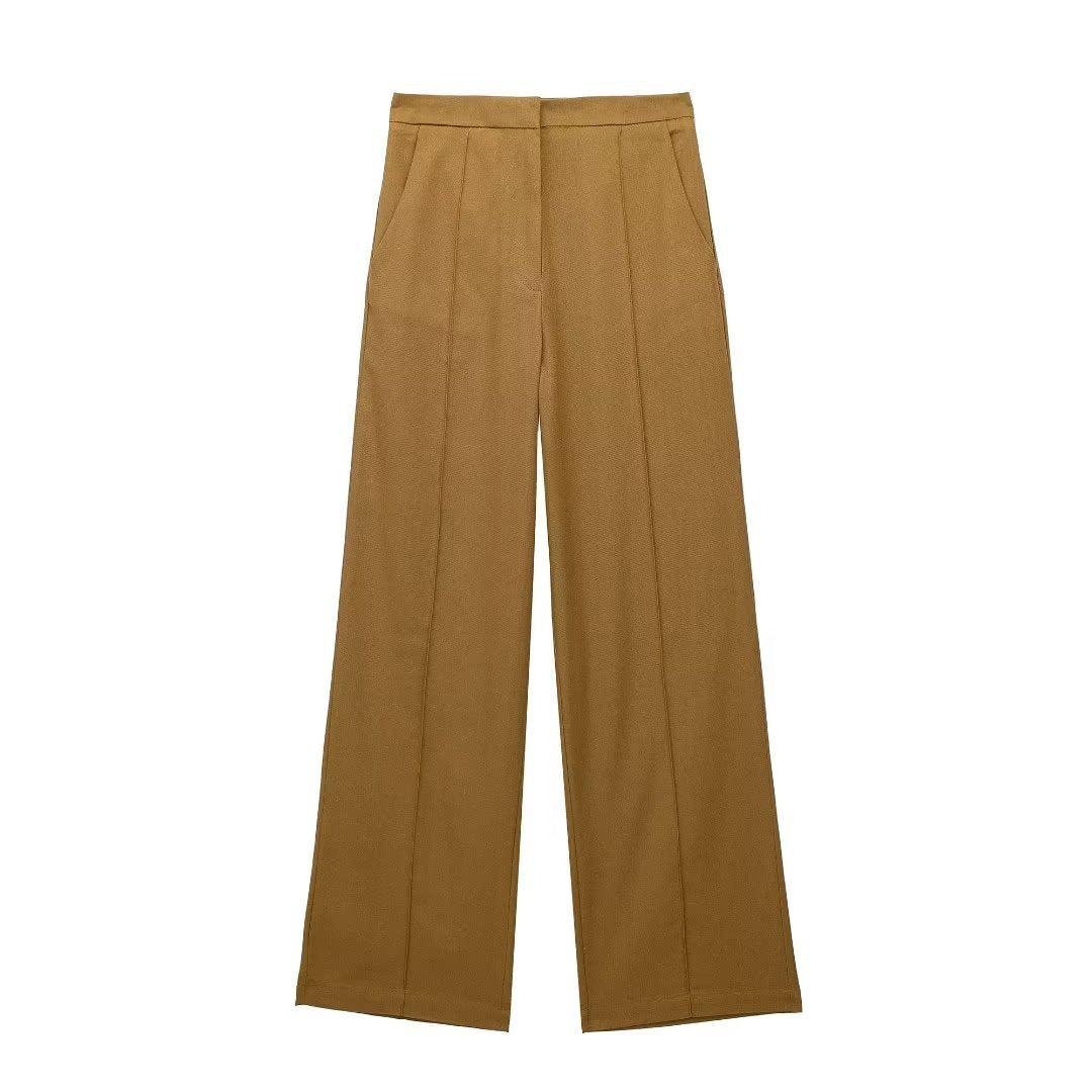 Julie – Linnen Dubbelzijdige Blazer Pak