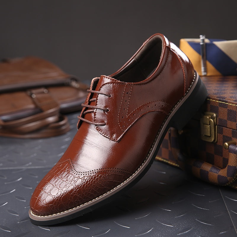 Jake – Formele Vegan Leren Herenschoenen Plus Size