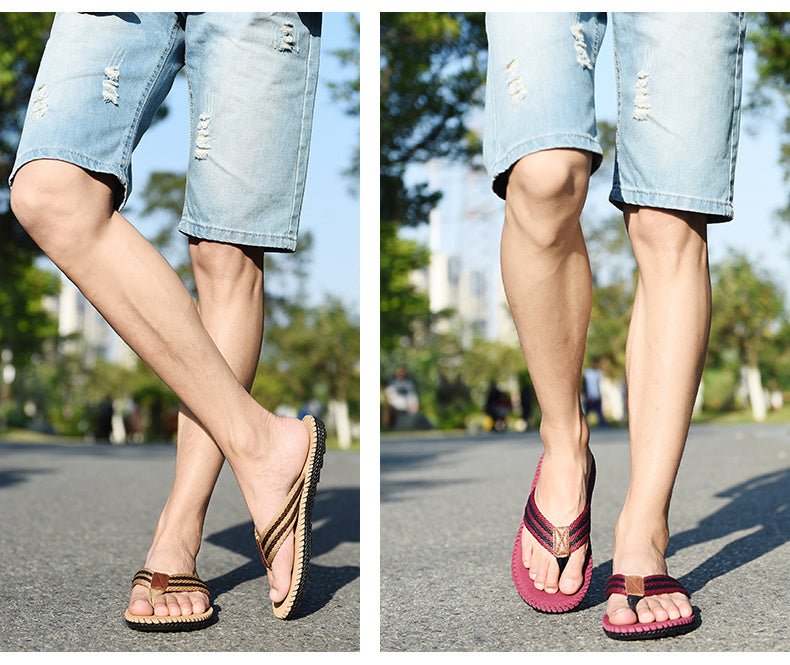 Daniel – Strand Sandalen voor Mannen in Vier Kleuren