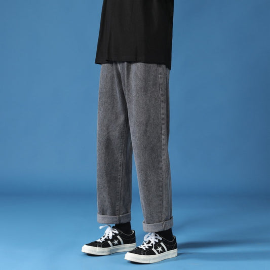 Adrian – Baggy Rechte Broek voor Mannen