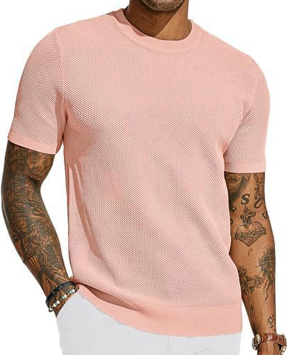 Geoffrey – Korte Mouwen Gebreide T-shirt