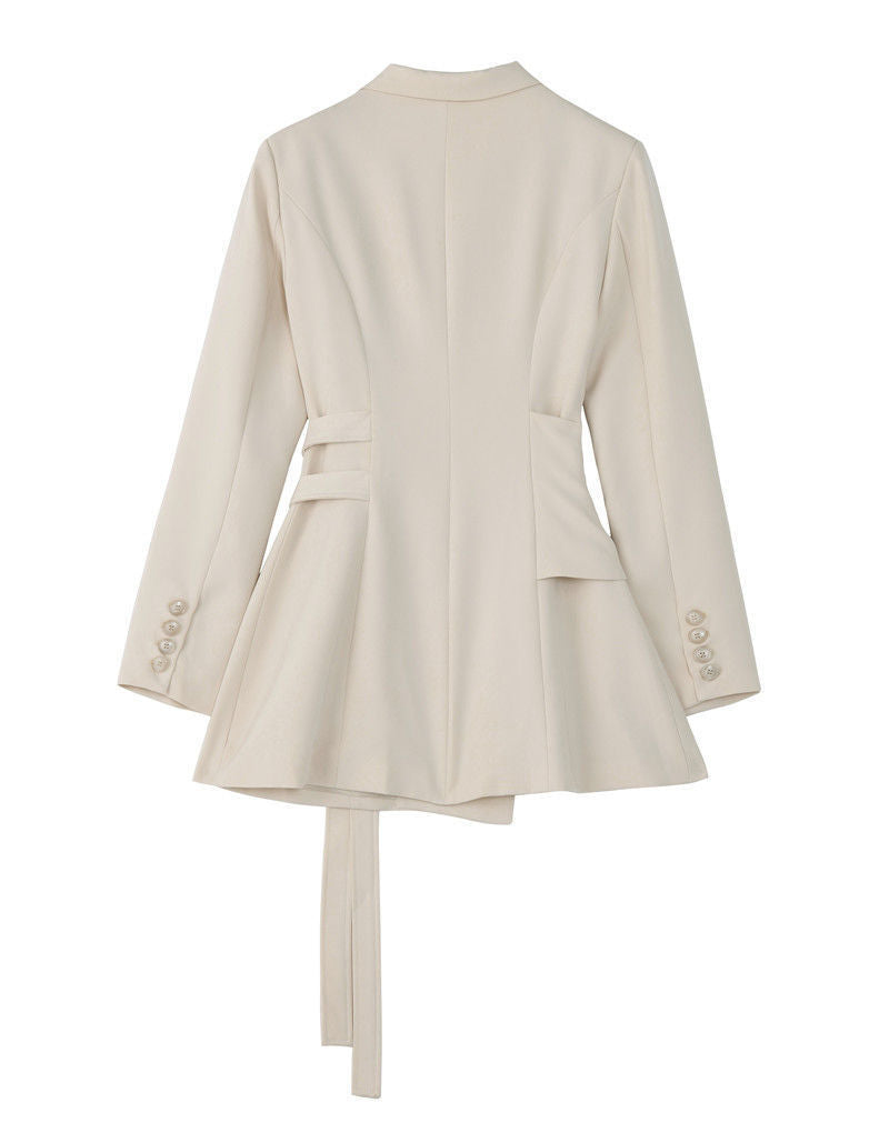 Stephanie – Blazer met Gordelontwerp