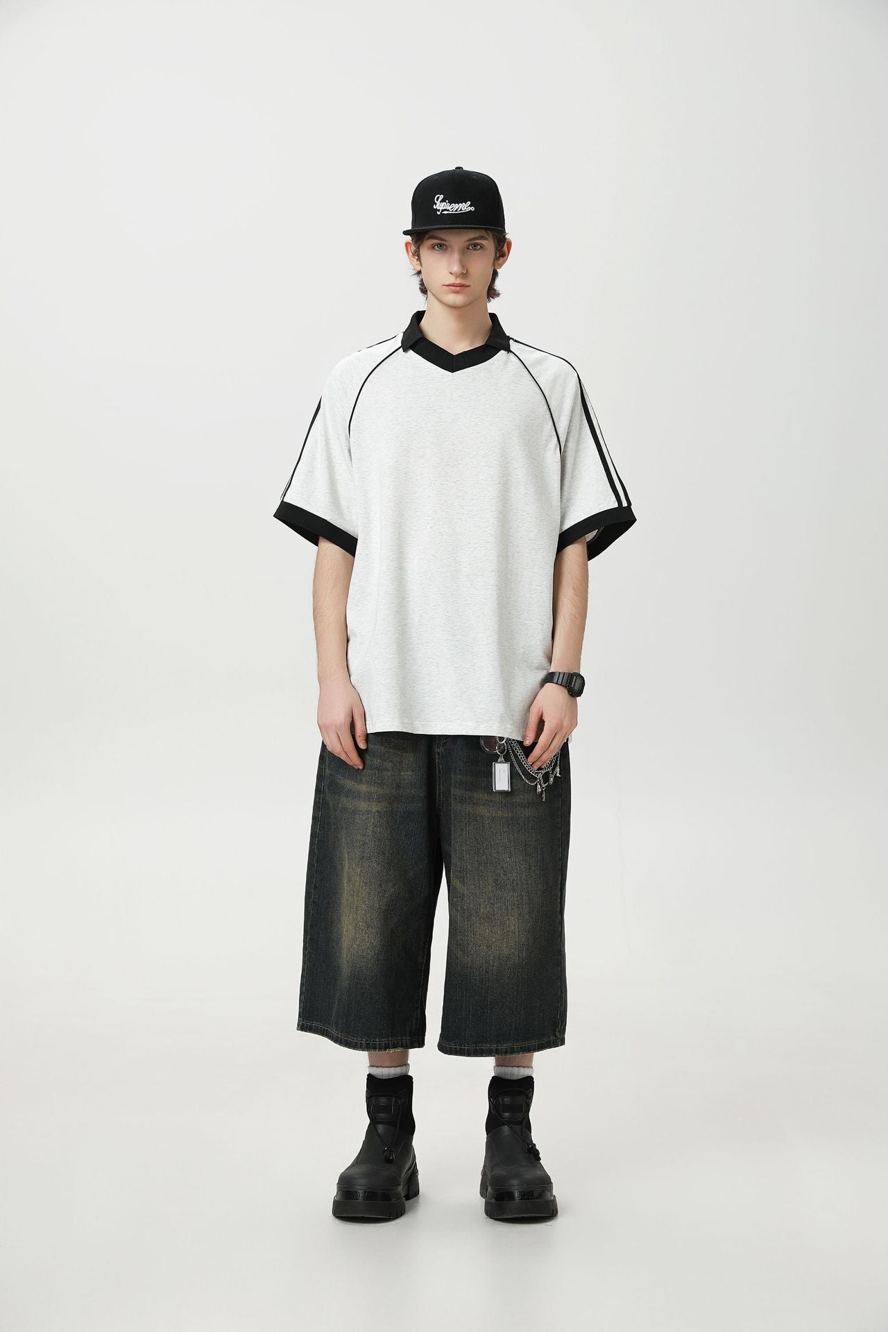 Mandy – Losvallende Casual Top met Halve Mouwen