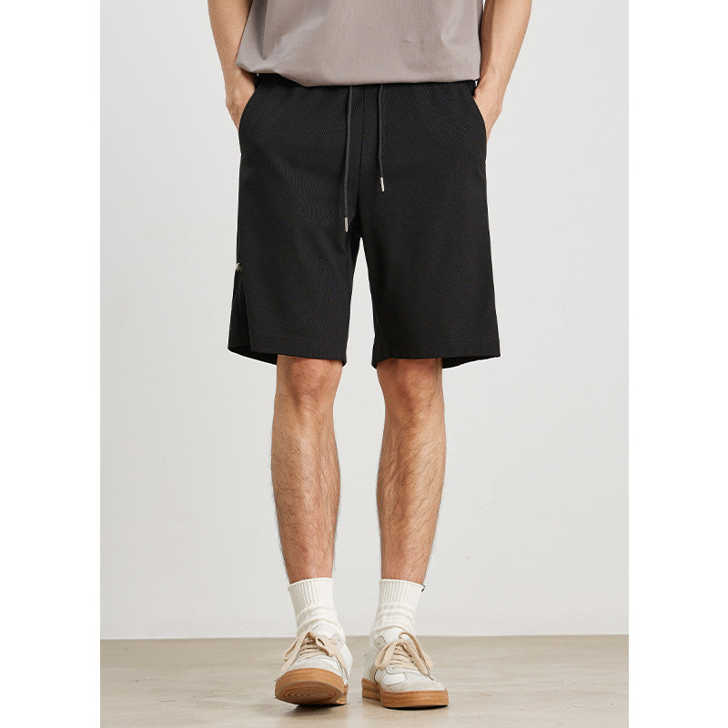 Gilbert – Sportieve Wafel Casual Korte Broek met Trekkoord