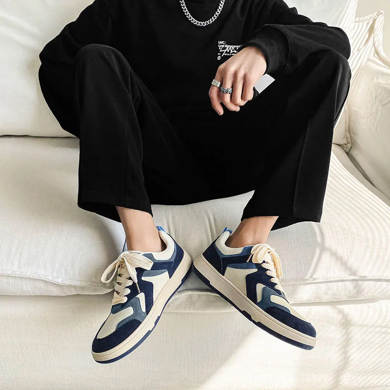 Dominic – Retro Sportieve Herenschoenen in Havenstijl