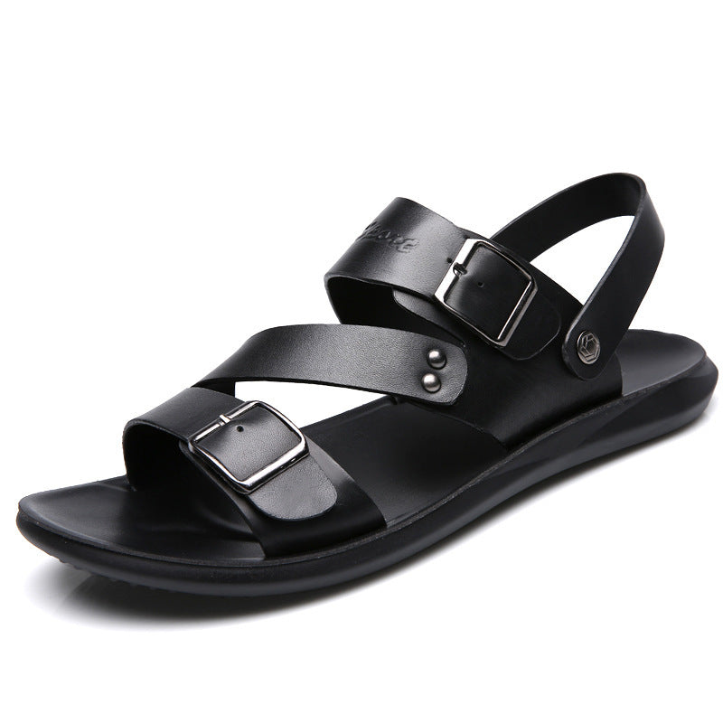 Leonard – Vegan Leren Sandalen en Slippers voor Heren