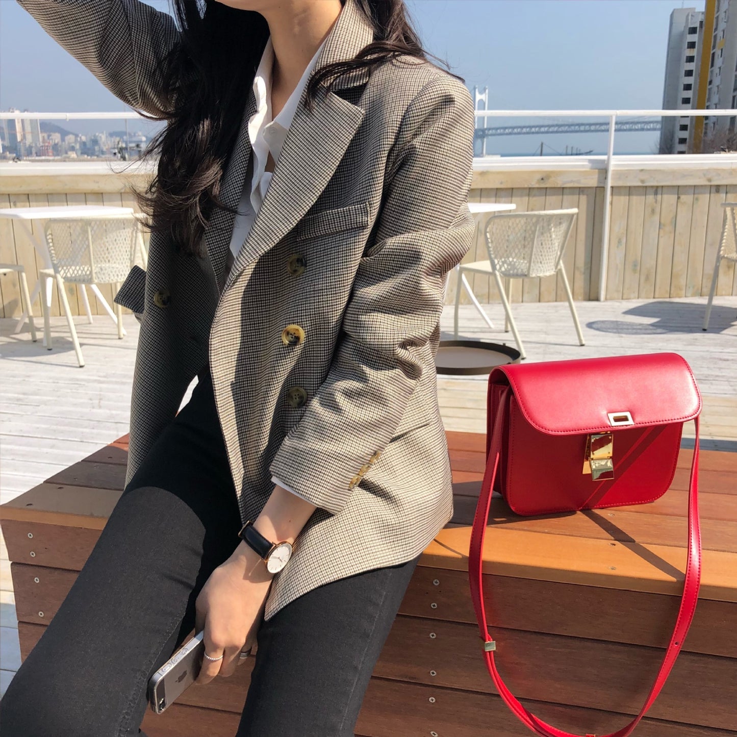 Elliot – Klassieke Mode Dubbel Geknoopte Blazer