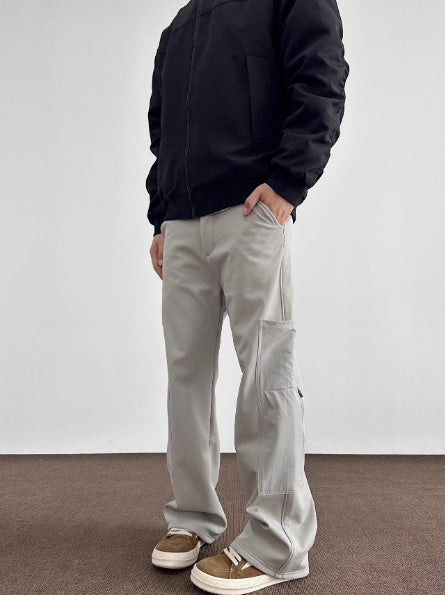 Keith – Rechte Outdoor Broek met Zijrits en Drievoudige Bescherming